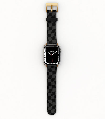Black Check - Apple Watch Band
