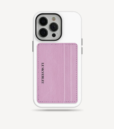 Bubblegum Pink - Stick On Phone Wallet