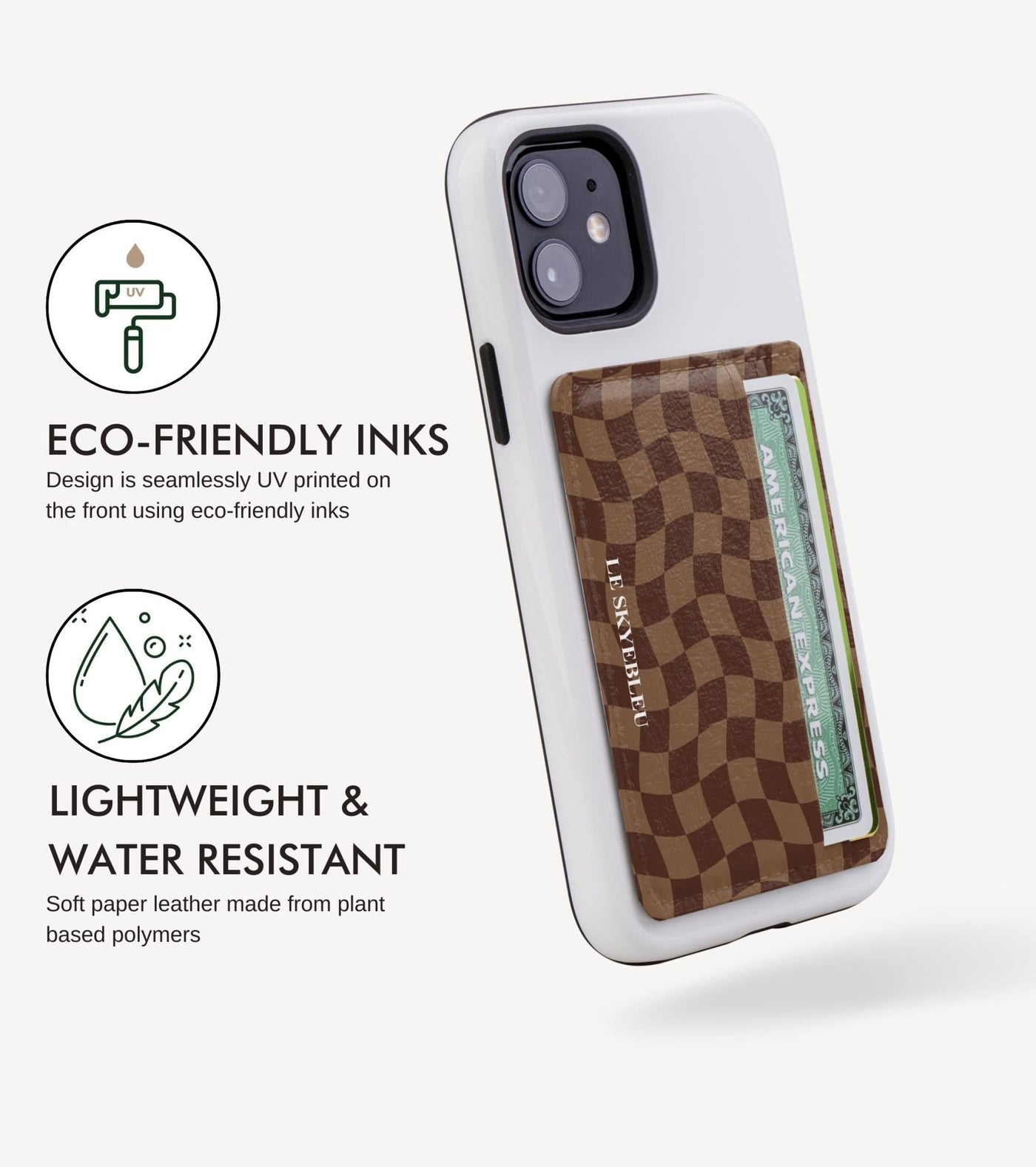 Choco-Board - Stick on Phone Wallet