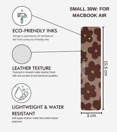 Earthy Bloom - MacBook Adapter Skin