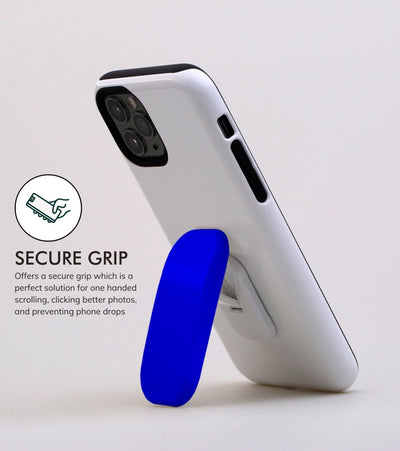 Electric Blue Phone Grip