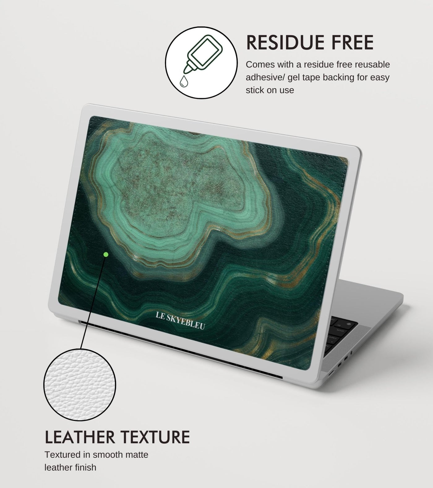 Emerald Essence - Laptop Skin
