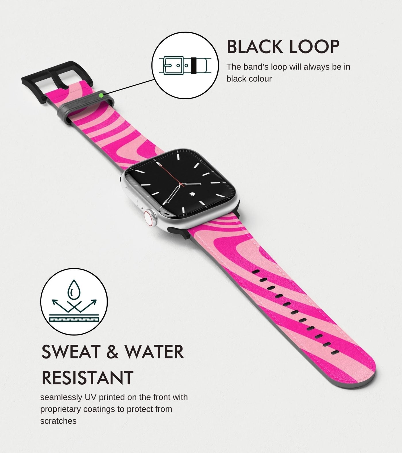 Glam Rock Swirl - Apple Watch Band