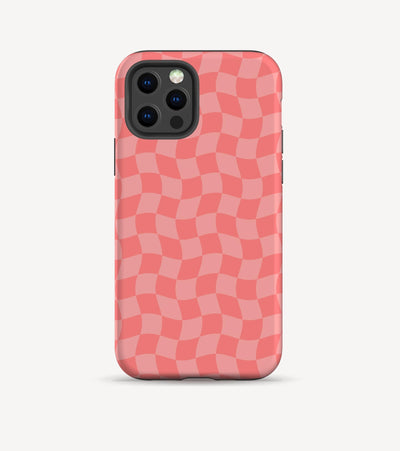 Coral Crush - Checkered
