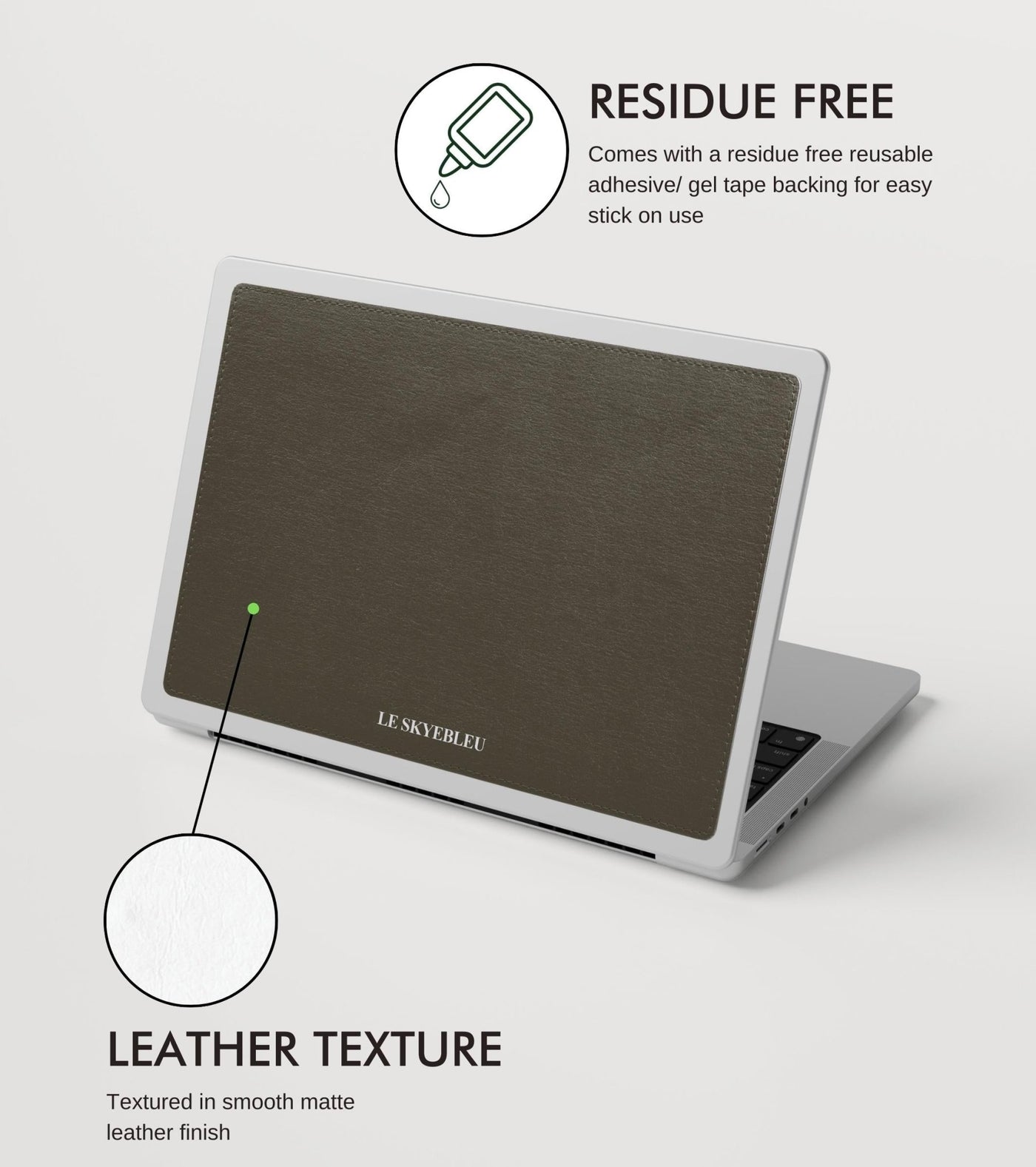 Khaki Green - Laptop Skin