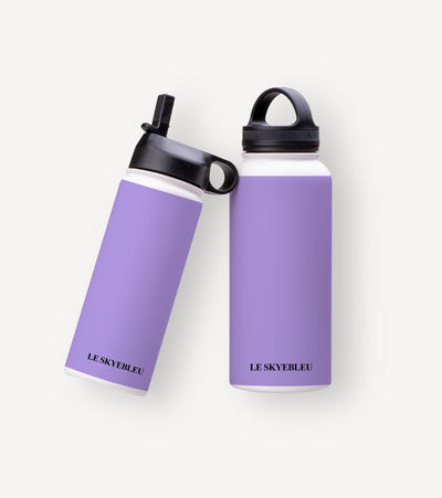 Lavender Latte - Steel Water Bottle