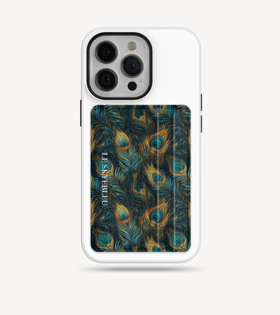 Peacock Glory - Stick On Phone Wallet
