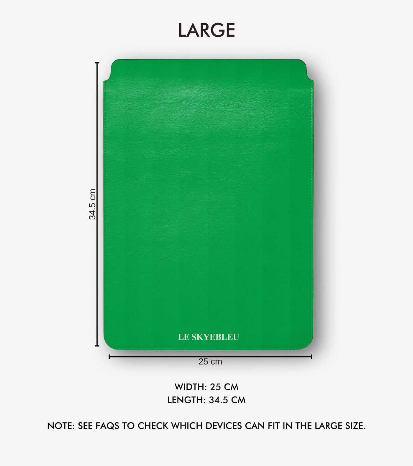 Pigment Green - Laptop & iPad Sleeve