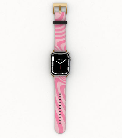 Pink Hypnosis Swirl - Apple Watch Band