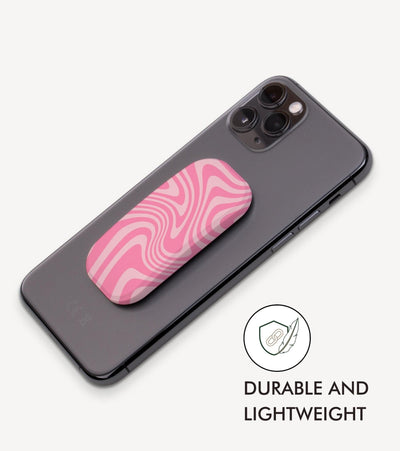 Pink Hypnosis Swirl Phone Grip