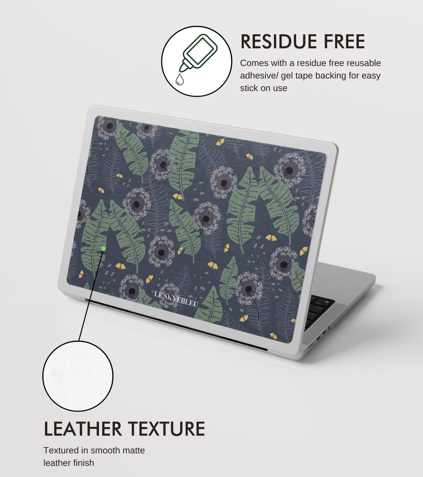 Rise with Dandelion - Laptop Skin