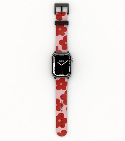 Scarlet Daisy - Apple Watch Band