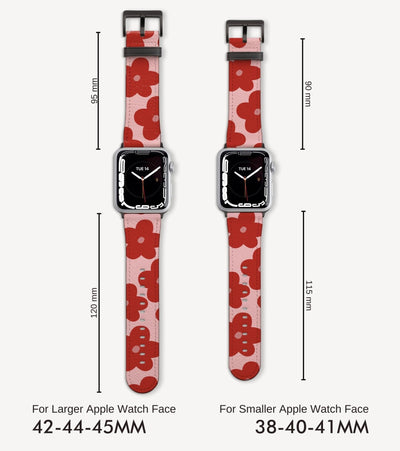 Scarlet Daisy - Apple Watch Band