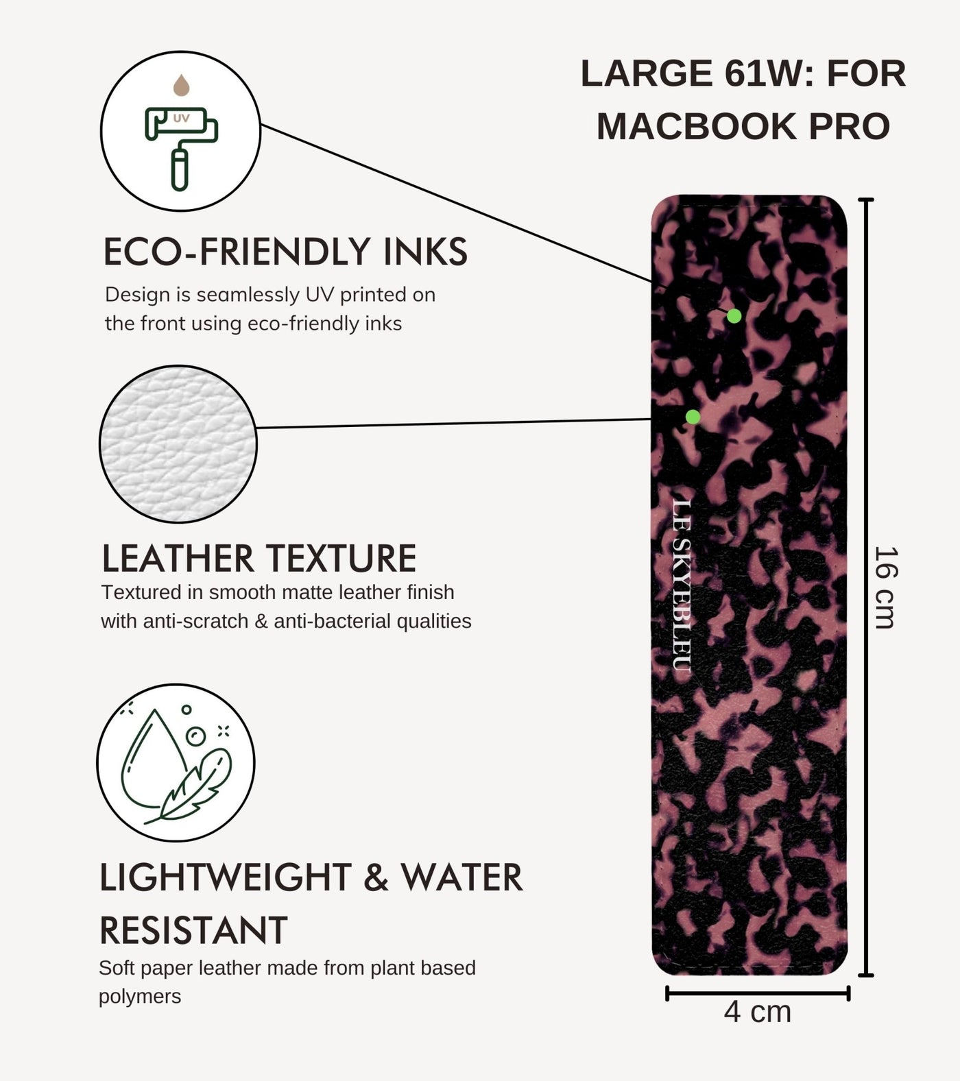 Serene Shell - MacBook Adapter Skin