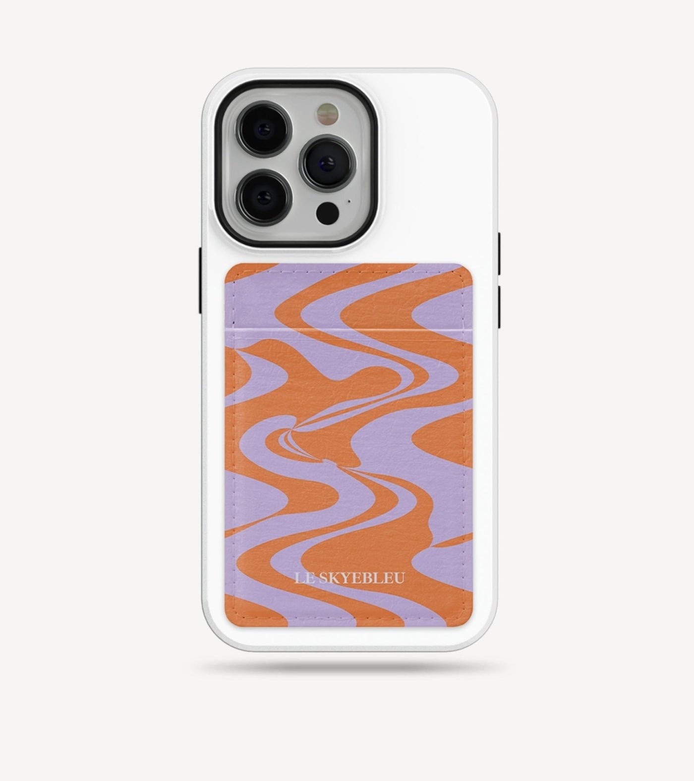 Soft Swirl - Stick on Phone Wallet