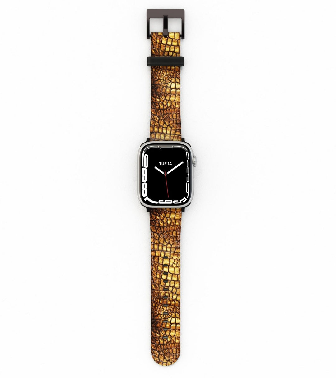 Crocodile Print Apple Watch Band: Premium Vegan Leather LE SKYEBLEU