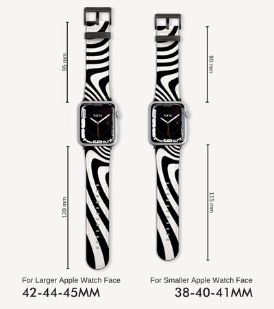 Zebra Swirl - Apple Watch Band